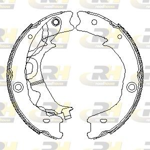 Brake Shoe Set KIA SPORTAGE II (09) 583504DA00