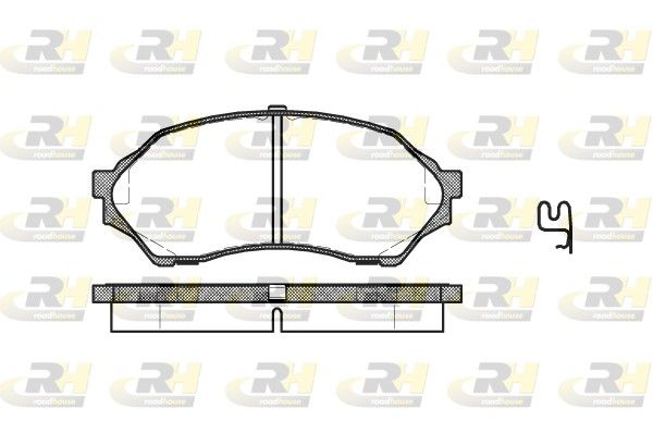 Brake Pad Set, disc brake Mazda 323F 98- esim.