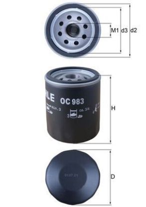 Oil Filter PSA - 16 080 762 80