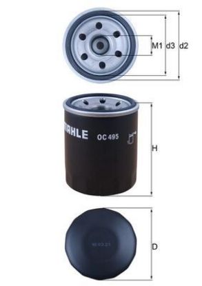 Oil Filter SMART - 000 180 28 10