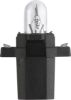 Bulb, instrument lighting 1,2W BAX10S BLACK