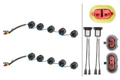 Daytime Running Light Set LEDayFlex 5xLED, 12/24V