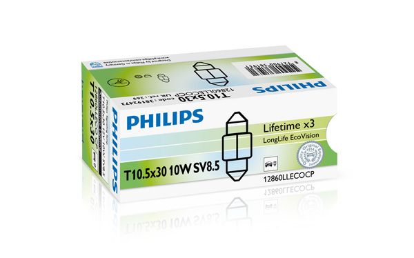 Bulb, interior light 10W SV8,5 11x27 LL EcoVision