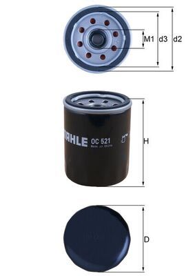 Oil Filter HYUNDAI - 26300-02752