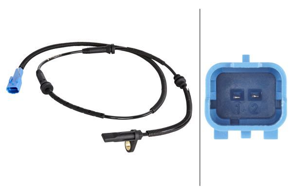 Sensor, wheel speed C2 (JM_), C3