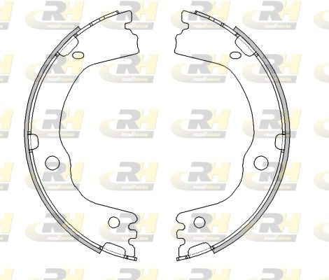 Brake Shoe Set, parking brake HYUNDAI - 58305-2PA10