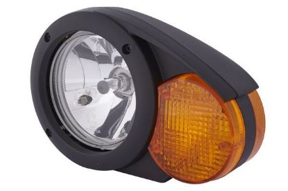 Headlight 24V kollane suund