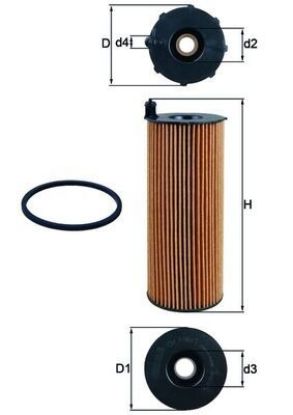 Oil Filter VAG - 057 115 561L