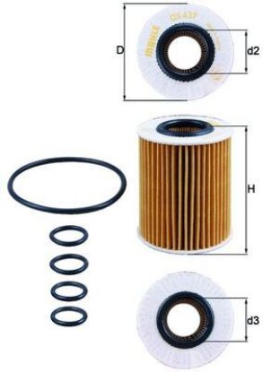 Oil Filter GENERAL MOTORS - 98018448