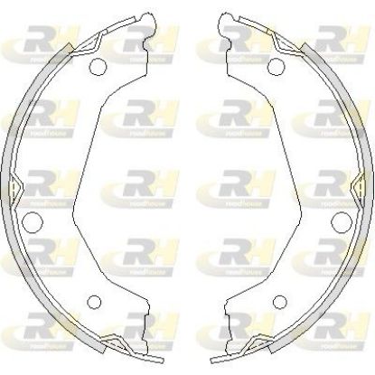Brake Shoe Set, parking brake SORENTO I (JC) 08.02 -