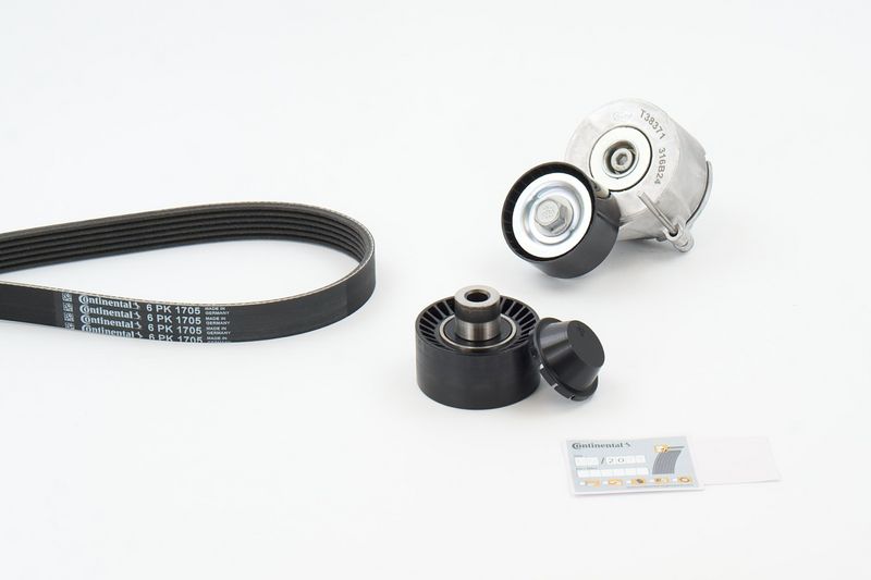 V-Ribbed Belt Set Citroen Berlingo, Peugeot