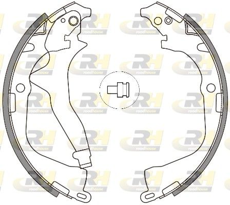 Brake Shoe Set VAG - 2H0 698 525