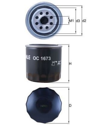 Oil Filter SUBARU - 15208-AA024