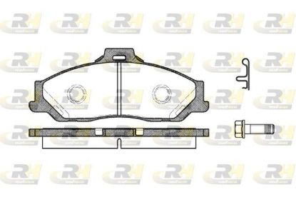 Brake Pad Set, disc brake Ford RANGER 98- esim.