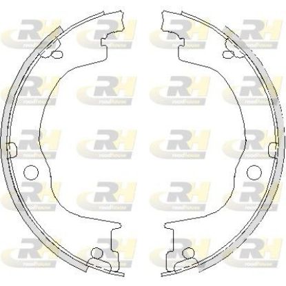 Brake Shoe Set, parking brake CAPTIVA (C100, C140) 06.06 -