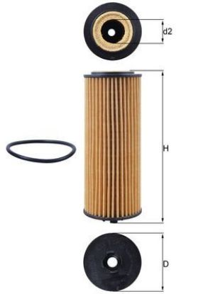 Oil Filter MERCEDES-BENZ - 278 184 01 25