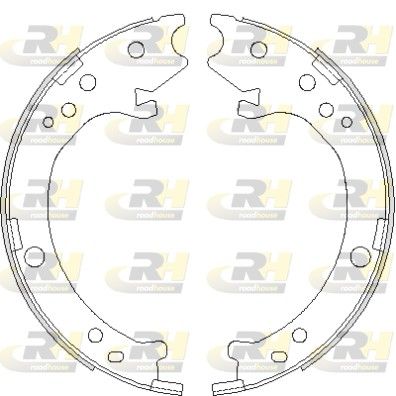 Brake Shoe Set HONDA - 43053-S9A-E50
