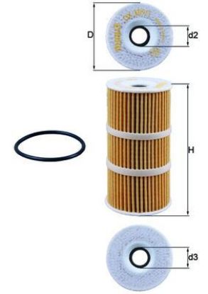 Oil Filter MERCEDES-BENZ - 622 184 02 00