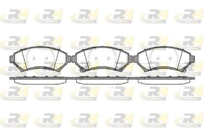 Brake Pad Set, disc brake Opel Sintra 96- esim.