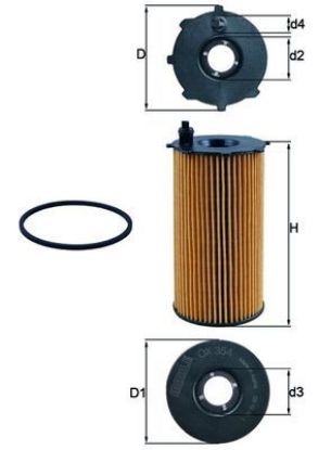 Oil Filter CHRYSLER - 68032204AB