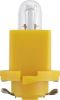 Bulb, instrument lighting 1.2W BAX8,5d/2 Yellow