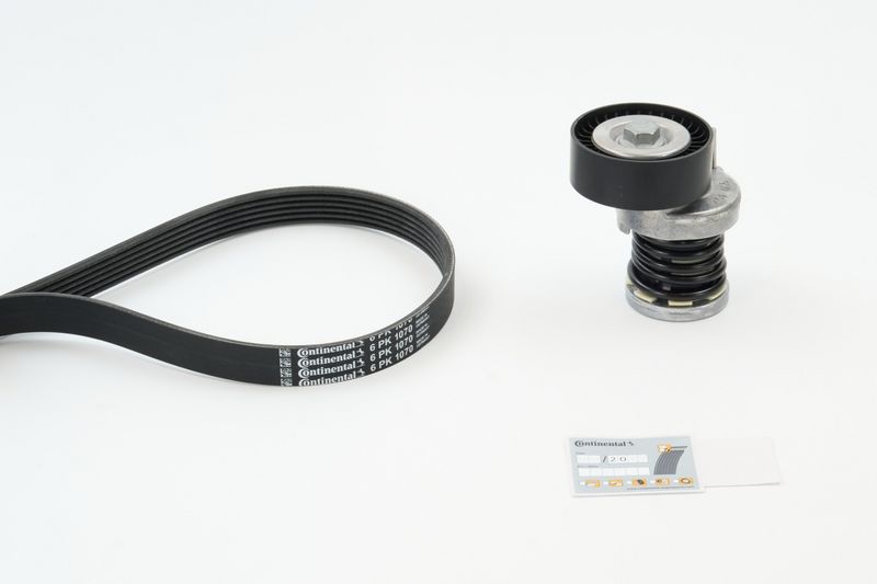 V-Ribbed Belt Set FELICIA I (6U1), AROSA (6H) T38214 + 6PK1070-CON