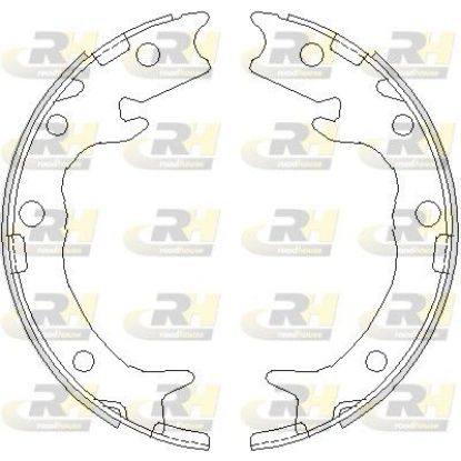 Brake Shoe Set, parking brake HONDA - 43053-SED-E50