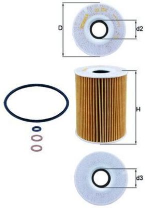 Oil Filter BMW - 11 42 7 834 734