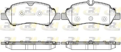 Brake Pad Set, disc brake TRANSIT Buss 08.13 -