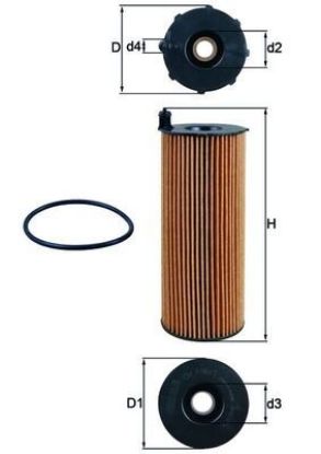 Oil Filter LAND ROVER - LR002338