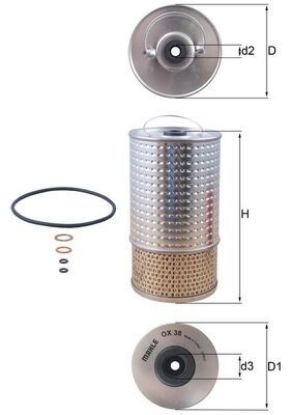Oil Filter MERCEDES-BENZ - 601 180 01 09
