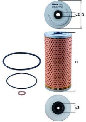 Oil Filter MERCEDES-BENZ - 119 180 00 09