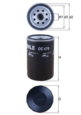 Oil Filter CHRYSLER - 04781452BB
