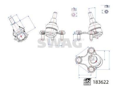 Ball Joint VW-Audi 5R3 407 365