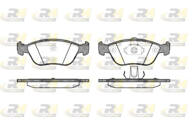 Brake Pad Set, disc brake VOLVO - 271587