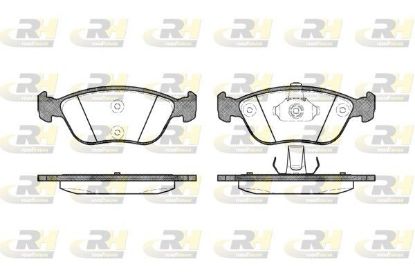 Brake Pad Set, disc brake VOLVO - 271587