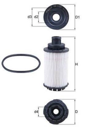 Oil Filter GENERAL MOTORS - 55595505