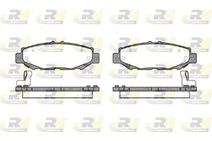 Brake Pad Set, disc brake Lexus LS/GS 93-05 tagum.