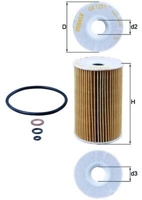 Oil Filter BMW - 11 42 1 432 097