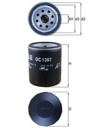 Oil Filter PSA - 98 095 323 80