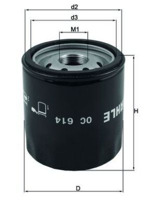 Oil Filter CHRYSLER - 04884900AB