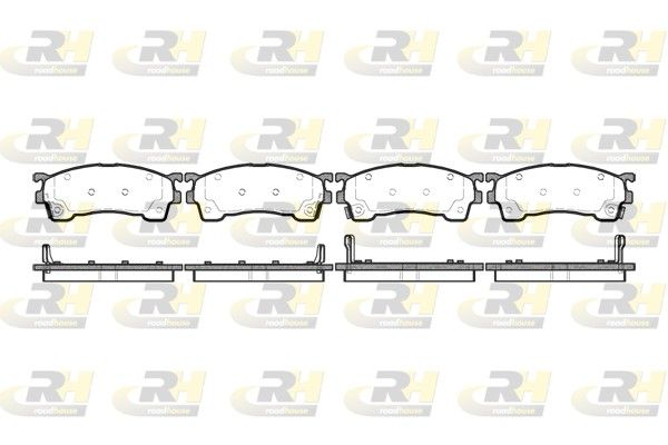 Brake Pad Set, disc brake Mazda 626 92-98 esim.