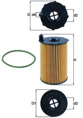 Oil Filter VAG - 057 115 441B