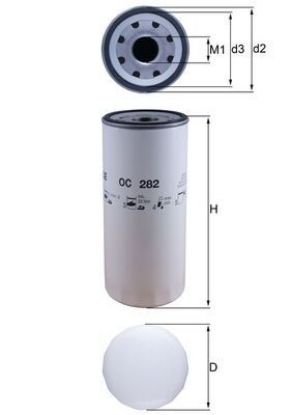 Oil Filter P550777 - RENAULT TRUCKS - 50 00 812 484