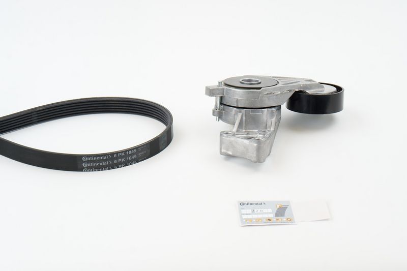 V-Ribbed Belt Set GOLF V (1K1), PASSAT (3C2) 46-55444 + 6PK1045-CON