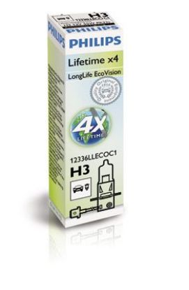 Bulb, spotlight H3 LongerLife Ecovision