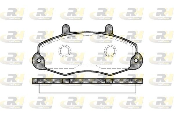 Brake Pad Set, disc brake TRANSIT 100 91-98 esim.