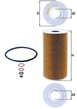 Oil Filter BMW - 11 42 2 246 131