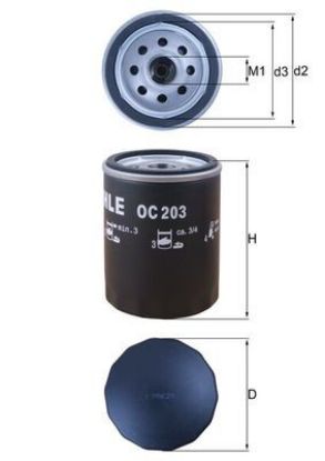 Oil Filter PH4990B - FORD