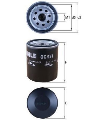 Oil Filter SAAB - 30548485